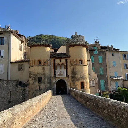 Appartement L'Orbitelle à Entrevaux Extérieur photo